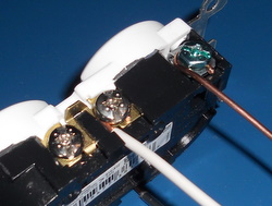 electrical outlet wiring